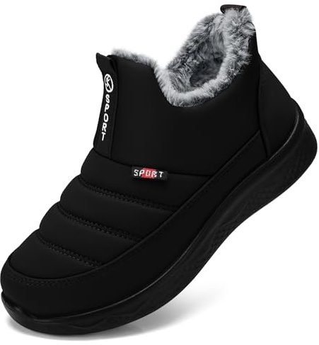 SHIBEVER Women's Women Winter Snow BootsAnkle Boot