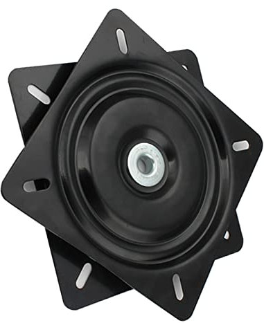 WORDFUN Tisch Drehplatte Kugellager Drehbar 6 Zoll 8zoll 10zoll 12zoll Quadrat Schwarz Drehteller Anzeigen-Regal Und Möbel