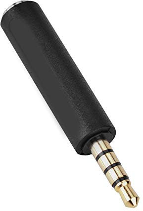 Ctia zu Omtp Omtp zu Ctia Adapter 3,5 Mm Omtp zu Ctia Umwandlung Kopfhöreradapter für Kopfhörer Schwarz (3 Stück) (3 STÜCKE)