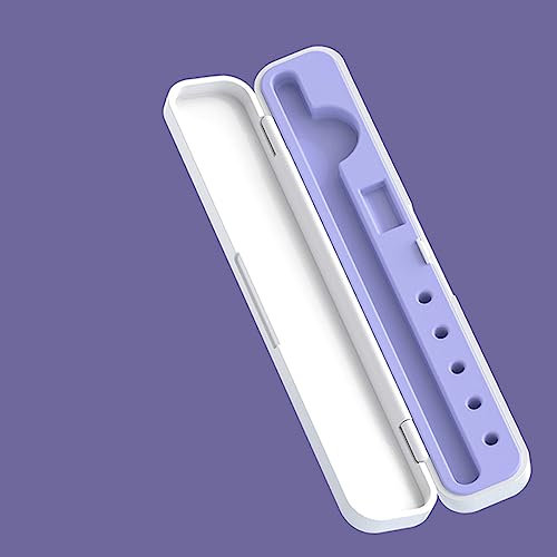 Apple Pen Accessories Case, For Apple Pencil Storage Case, Apple First And Second Generation Capacitor Pen Tip Sleeve Adapter Accessories Pen Case (Purple)