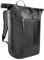 Tatonka Faltrucksack SQZY Rolltop 25l - Ultraleichter, faltbarer Rucksack mit Rollverschluss, extra Packbeutel und 25 Liter Volumen - Klein verpackbar - Damen und Herren - black