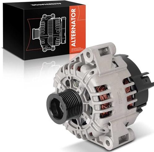 Frankberg Lichtmaschine mit Freilaufriemenscheibe Kompatibel mit C-Klasse W203 C32 3.2L 2001-2007 C-Klasse T-Model S203 C32 3.2L 2001-2007 SLK R170 32 3.2L 2001-2004 Replace# 11395N