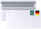 MADE IN GERMANY 25 Briefumschläge DIN Lang haftklebend ohne Fenster CS Webkontor - Umschläge aus 75 g/m² Kraftpapier - DIN Lang Umschlag in weiß für Briefe, Geschäftspost, tägliche Korrespondenz usw