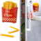 12 Stück Pommes-frites-förmige Tütenklammern, lustige Tütenklammern für Lebensmittel mit magnetischer Box, um immer zur Hand zu sein,food bag clips with Magnetic Box