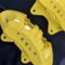 Generisch Stickers for Brake Caliper White Compatible with Tesla Brakes (schwarz)