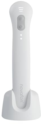 novafon Schallwellengerät one Vibrationstherapie inkl. Ladestation | Zertifiziertes Medizinprodukt, 6 cm Tiefenwirkung, kabelloser Akkubetrieb, 2 Frequenzen (50 & 100 Hz), Made in Germany