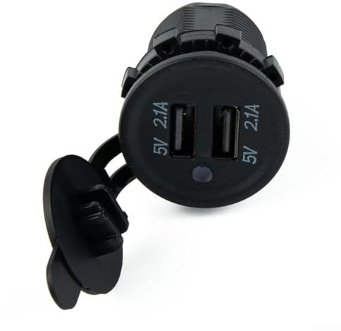 CBE CLine Dual USB Socket Fast Charging Module for Mobiles, Cameras 12 24V Voltage