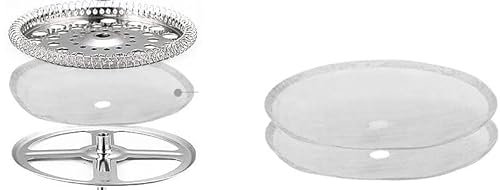 ecooe Ersatz Teile Filter und Sieb Set für French Press Kaffee Kaffeebereiter B0749LGN6G