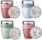 wolga-kreativ Personalisiertes Müslibecher to Go - Mepal Müslibecher, Joghurtbecher to Go für Kinder, Schildkröte Design, Geschenk zur Einschulung, Schule & Kindergarten mit Namen