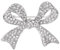 Piriuuo Damen Brosche, Strass-Bogen-Brosche Damen Anstecknadeln Vintage Bowknot Brosche Kristall Schleife Brosche Pin für Partys, Bankette, Geschenk Frauen Kleidung Accessoires Schmuck