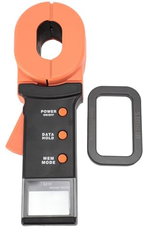 Klemm-Erdungswiderstandsmessgerät, 4-stelliges LCD-Display, Klemm-Erdungsmessgerät, Erdungstester für Telekommunikationsstrom, Elektrisches Schaltkreisprüfgerät