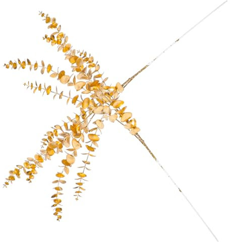 PRETYZOOM Künstlicher Eukalyptus-Mittelpunkt Grüne Stiele Als Dekoration Für Das Home Office Wartungsfrei