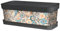 Acan Tradineur - Jardinera de plástico con Plato, Modelo Hydraulic, Polipropileno, Tiesto, macetero, Recipiente para Plantas, Fabricada en España (Antracita - 50 cm)