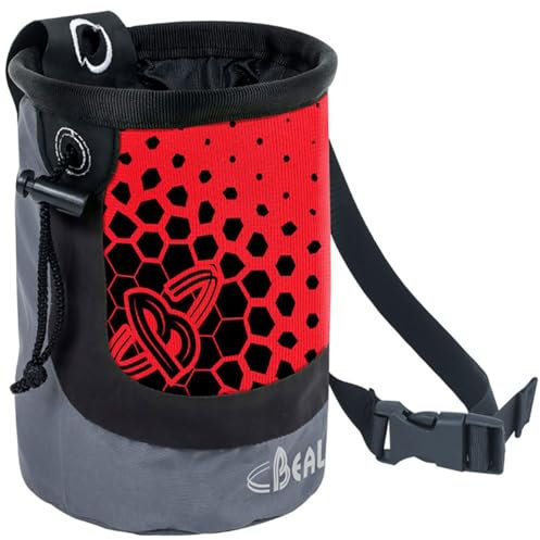 Beal Maxi Cocoon Rot - Klassischer schlanker Chalkbag, Größe One Size - Farbe Red