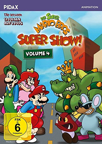 Die Super Mario Bros. Super Show!, Vol. 4 / Weiter 13 Folgen mit dem berühmten Videospiel-Duo + 2 Bonusepisoden (Pidax Animation) [2 DVDs]