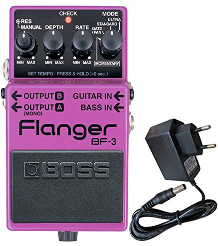 Boss BF-3 Flanger + keepdrum Netzteil 9V
