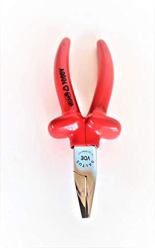 SALTUS VDE Flachzange 160 mm 1000 Volt Elektriker Zange Elektro Flachzange