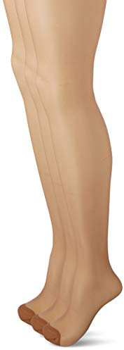 DIM Collant Femme Sublim Voile Brillant & Transparent x3, Gazelle, XL