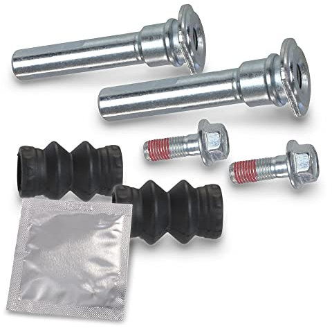 1x REP.SATZ FÜHRUNGSHÜLSEN FÜHRUNGSBOLZEN FÜR BREMSSATTEL BREMSZANGE FÜHRUNGSHÜLSENSATZ FÜHRUNGSBOLZENSATZ vorne