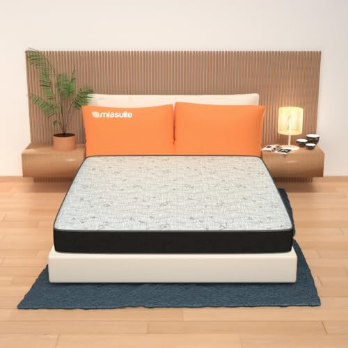 miasuite i sogni Italiani Matratze für Doppelbett, 165 x 195 cm, Höhe 13 cm, aus orthopädischem und faltbarem Waterfoam, Modell Summit