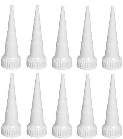 E6000 - Aplicador de precisión para boquilla E6000 Plus, compatible con tubos de 26,6 ml y 56,1 ml, 10 unidades