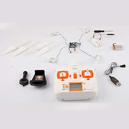 Drohne Bausatz mit Fernsteuerung Platine Akku Motor Ladekabel Wifi Kamera C4005-2144