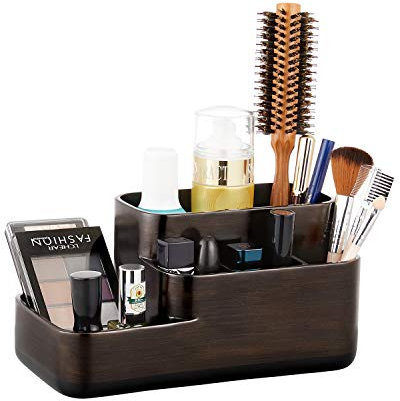 zccz Porta spazzolini da bagno - Organizzatore per spazzolino denti elettrico e dentifricio - Set accessori pratico ed elegante per arredamento e ordine toilette