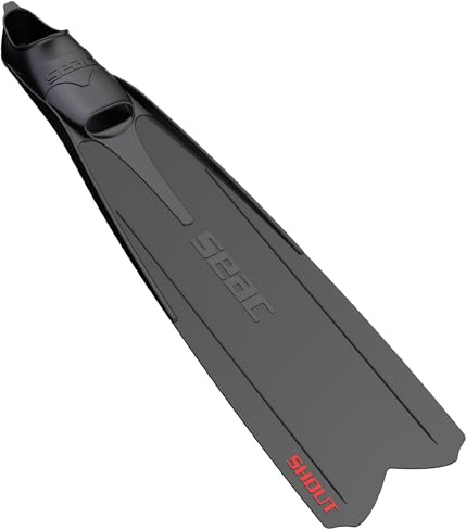 SEAC Shout - Pinne Lunghe per Pesca Sub, apnea e Immersioni Unisex Adulto