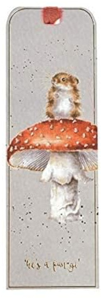 Wrendale Designs by Hannah Dale - He’s a Fun-gi Wildlife Illustration Bookmark - 50mm x 150mm