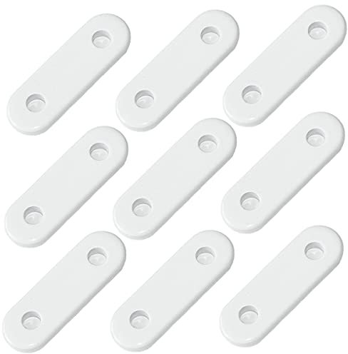 10 Pcs White Curtain Pendant Weights for Bedroom/Shower Curtain - 28g Each