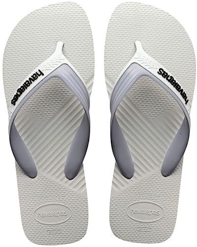Havaianas Dual, Flip Flop Men, White Ice Grey, 43/44 EU