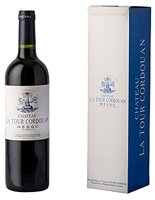 Château La Tour Cordouan - AOC Médoc - Grand Vin Rouge de Bordeaux Médoc -1 COFFRET 0.75l