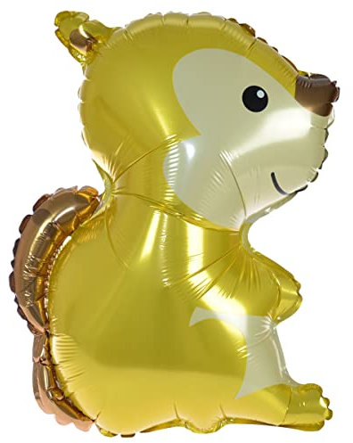 Party Time Folienballon - Waldtiere - Eichhörnchen