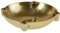 Werner Voss GmbH Adventskranz Kerzenleuchter Gyllene Gold Metall Schale Kerzenhalter Aktion