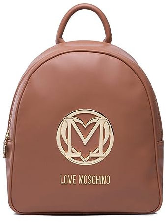 Love Moschino Rucksack Braun Kamel Damen 30 x 26 x 15 cm, Camel