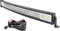 AUXTINGS 82 cm 405W Gebogen LED Lichtleiste Spot Zusatzscheinwerfer Flutlicht Spot LED Arbeitsleuchte mit 12V Kabelbaum Kit für JP Pickup Offroad Truck 4X4 ATV Bootsanhänger,wasserdicht