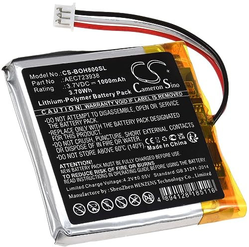 Akku für Bluetooth-Kopfhörer Bang & Olufsen BeoPlay H9 3. Gen, 3,7V, Li-Polymer