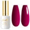 Imtiti Rose Gel Nail Polish Viola, 15ml Soak Off LED/UV per Manicure e Nail Art - Autunno e Inverno