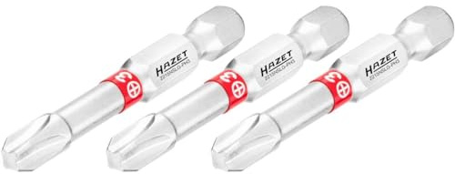 HAZET Bit - Sechskant 1/4 - Kreuzschlitz Profil PH - PH3-3-tlg.