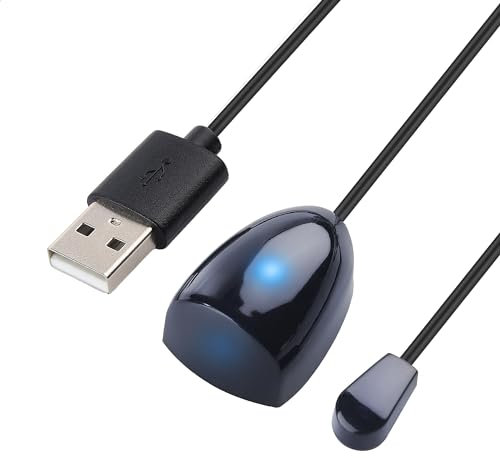 Cable Matters Infrarot Fernbedienungs Verlängerungskabel 1,8m (IR Repeater Kabel, Infrarot Repeater, IR Verlängerung) - IR Empfänger USB Kabel 1,8 Meter
