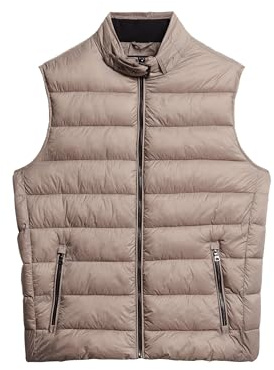 Superdry Herren Leichte Steppweste