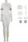 Foanja Amidala Cosplay Kostüm Damen Verkleidung Planet Krieg Königin Padmé Amidala Kampf Komplett Uniform mit Zubehör für Dress up Halloween Karneval Geburtstag Party Maskerade Fancy Costume