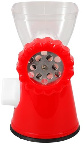 Luxshiny Picadora De Carne Manual - Picadora De Carne De Plástico Embutidora De Salchichas Máquina Trituradora De Carne Manual Para Pollo Casero