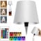 SOUDFK 2025 New Wireless Bottle Lamp,RGB LED Bottle Light with Remote(RGB White, 1pc)