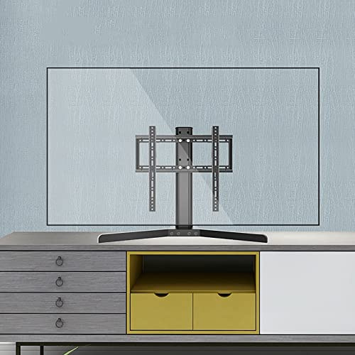 TV Wall Mount Table Top, with Double Anti-Release Insurance Design, Anti-Slip Foot Pad On The Bottom, Tabletop Base Fits 32-55 Inch TVs Beautiful Scenery