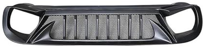 Griglie anteriori radiatori Per Jeep Per Renegade Griglie 2016 2017 2018 Paraurti Anteriore Racing Air Grille Styling Accessori Esterni Parti Griglie anteriori(Nero opaco)