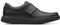 Clarks Herren Un Abode Strap Slipper, Schwarzes Leder, 45 EU