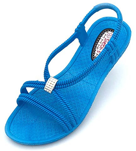 Badeschuhe Damen - Tenno - Schwimmschuhe Badesandalen Frauen - fällt klein aus - schmaler Schnitt