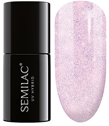Semilac Extend UV Nagellack 5in1 806 Glitter Delicate Pink 7ml