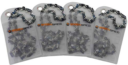 4x Sägekette 30cm 3/8 44TG 1,1mm Halbmeißel Sägenspezi passend für Stihl Motorsägen und andere